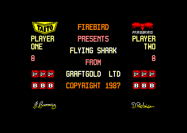 Amstrad CPC, Flying Shark