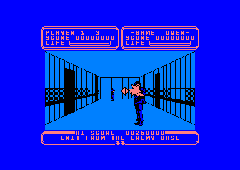 Line Of Fire, Amstrad CPC