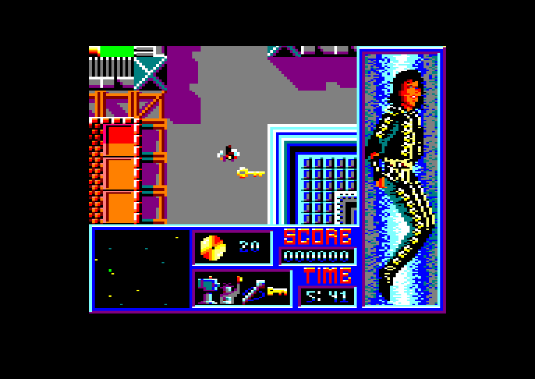 Moonwalker, Amstrad CPC