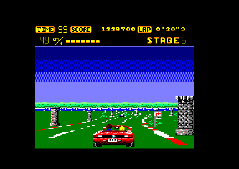 Amstrad CPC, Out Run