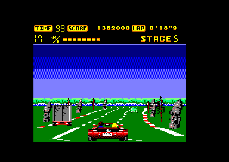 Amstrad CPC, Out Run