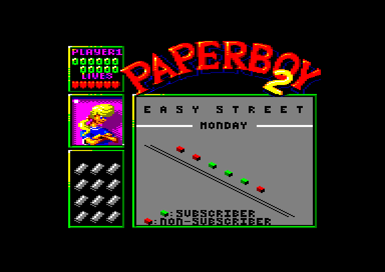 Amstrad CPC, Paperboy 2