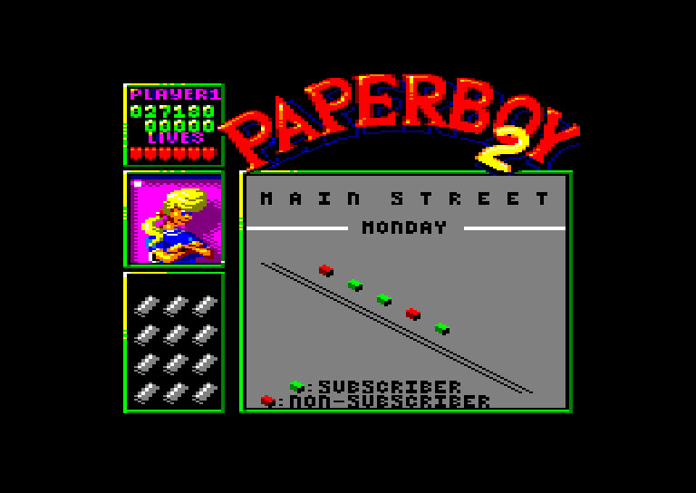 Amstrad CPC, Paperboy 2