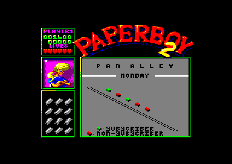 Amstrad CPC, Paperboy 2