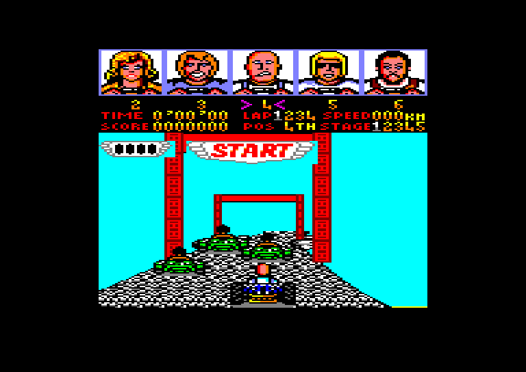 Amstrad CPC, Power Drift