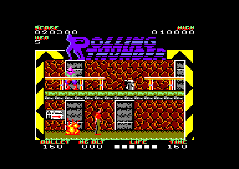 Amstrad CPC, Rolling Thunder