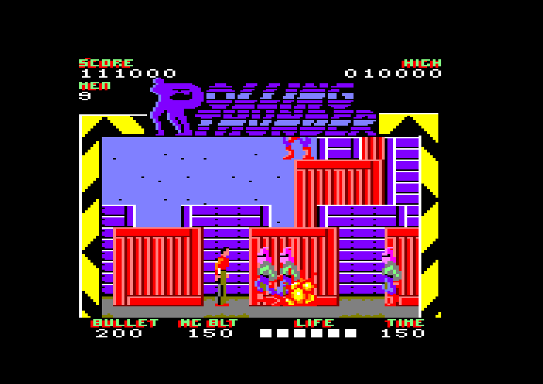 Amstrad CPC, Rolling Thunder