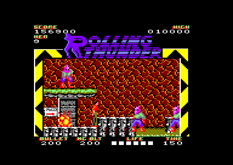 Amstrad CPC, Rolling Thunder
