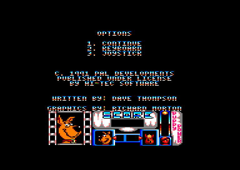 Amstrad CPC, Scooby & Scrappy Doo