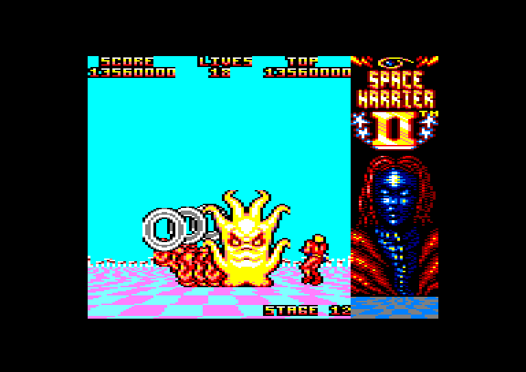 Amstrad CPC, Space Harrier II