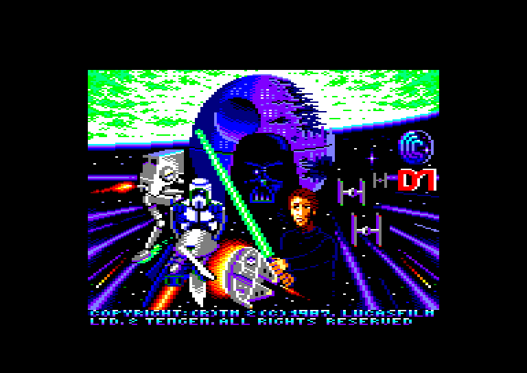 Amstrad CPC, Star Wars: Return Of The Jedi