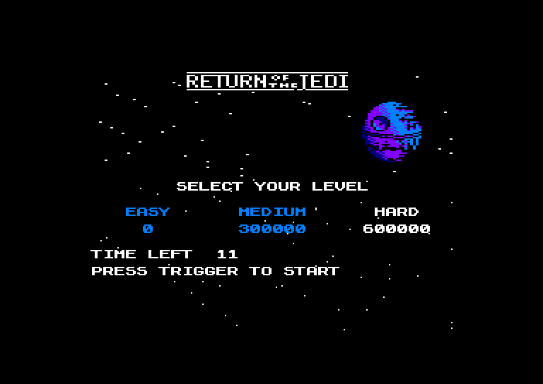 Amstrad CPC, Star Wars: Return Of The Jedi