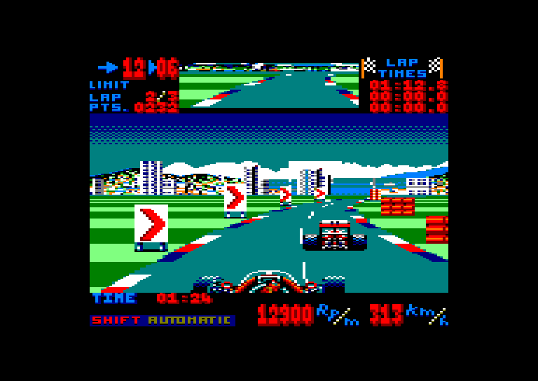 Amstrad CPC, Super Monaco GP