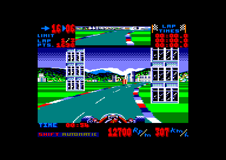 Amstrad CPC, Super Monaco GP