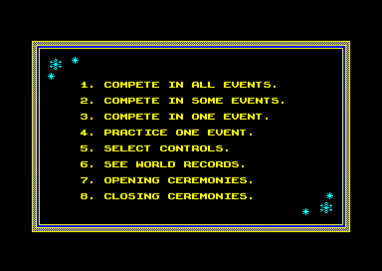 Amstrad CPC, The Games Winter Edition