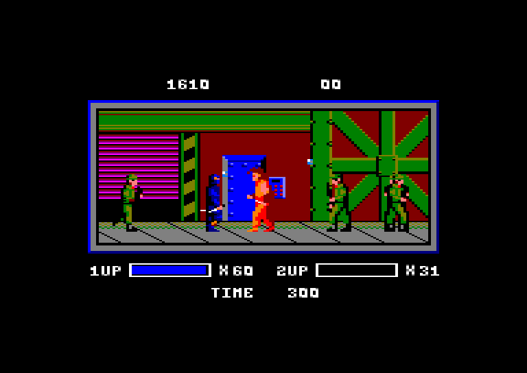 Amstrad CPC, The Ninja Warriors