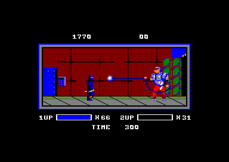 Amstrad CPC, The Ninja Warriors