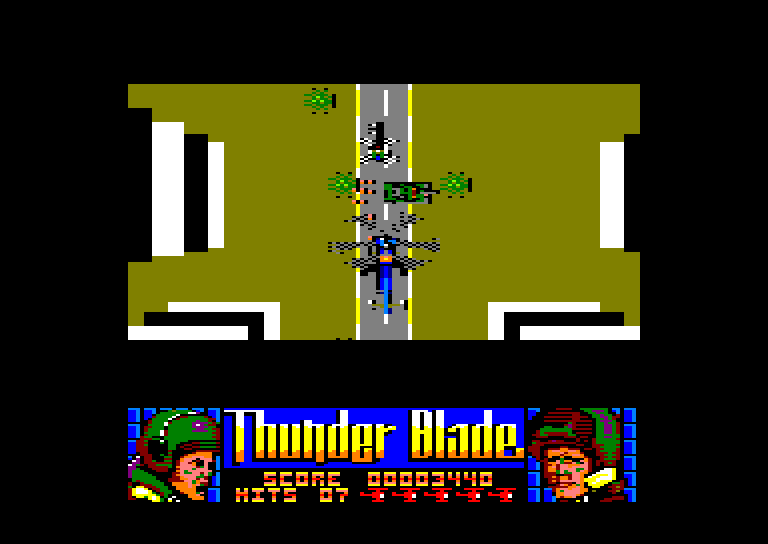 Amstrad CPC, Thunder Blade