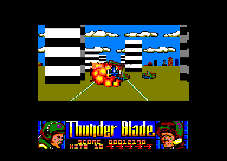 Amstrad CPC, Thunder Blade