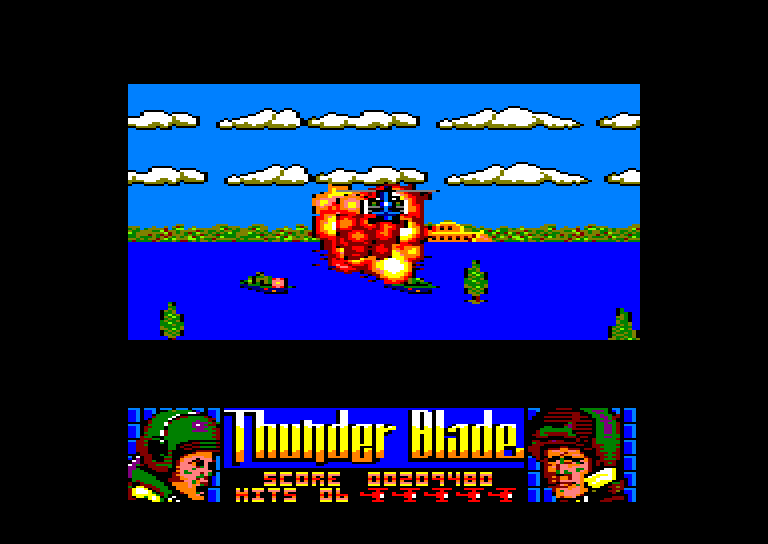 Amstrad CPC, Thunder Blade