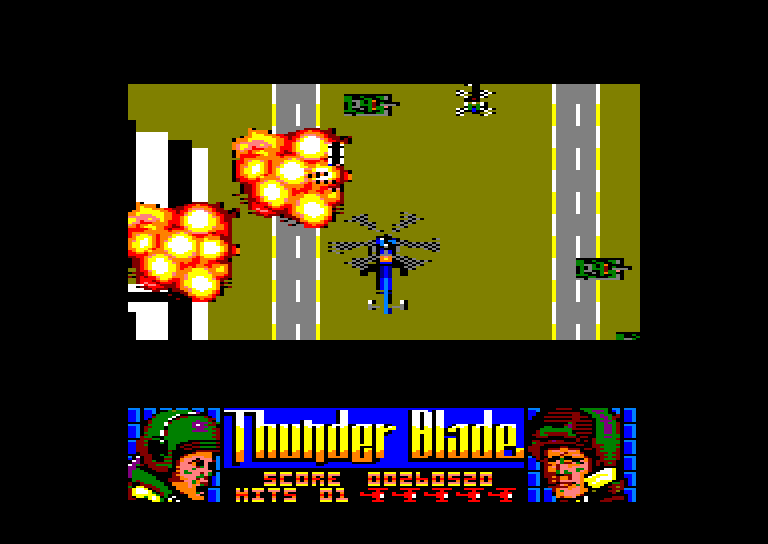 Amstrad CPC, Thunder Blade