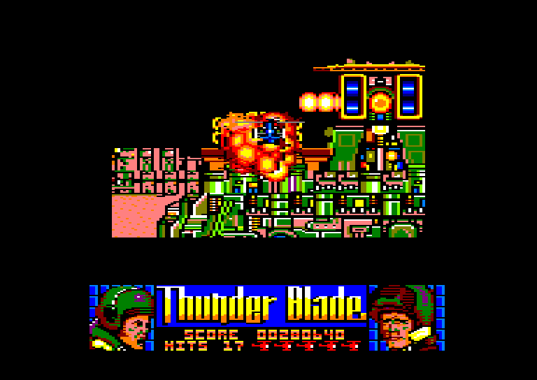 Amstrad CPC, Thunder Blade