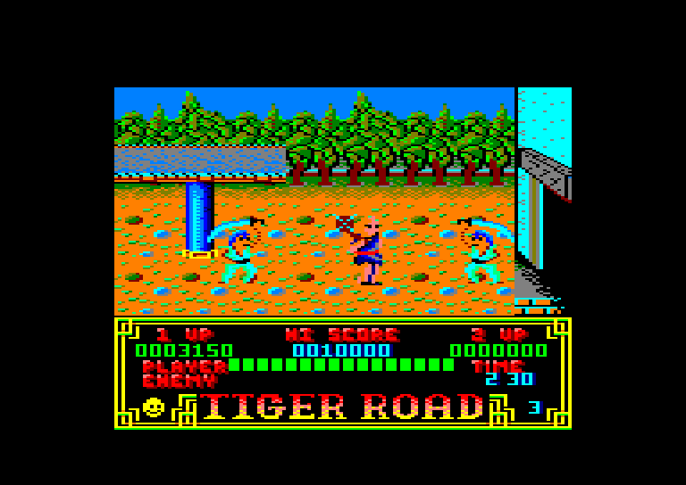 Amstrad CPC, Tiger Road