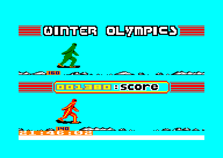 Winter Olympics, Amstrad CPC