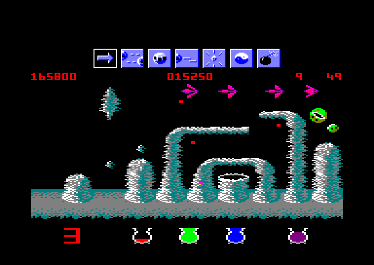 Amstrad CPC, Wizball