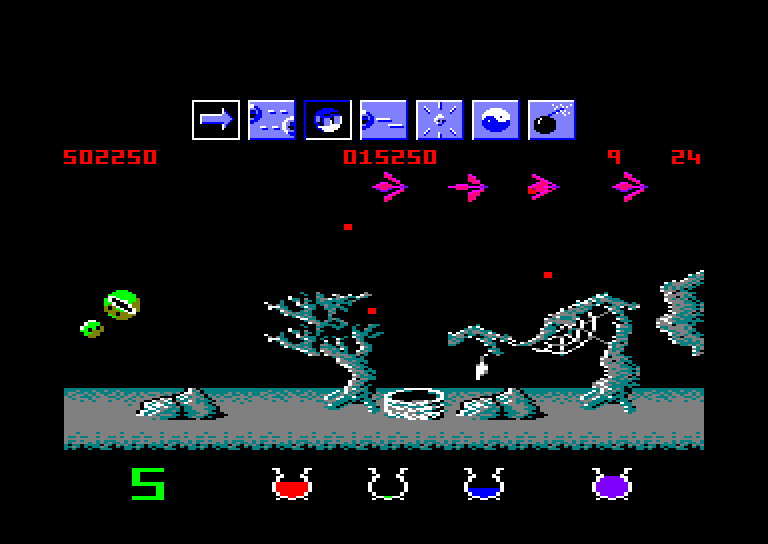 Amstrad CPC, Wizball