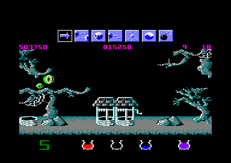 Amstrad CPC, Wizball