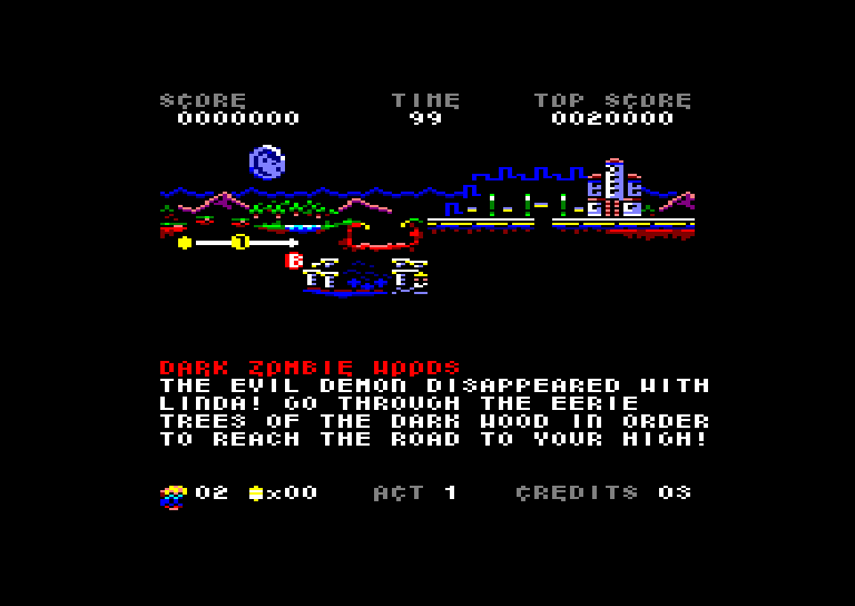 Amstrad CPC, Invasion Of The Zombie Monsters