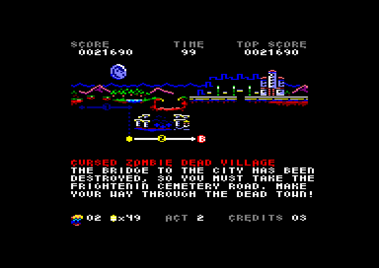 Amstrad CPC, Invasion Of The Zombie Monsters