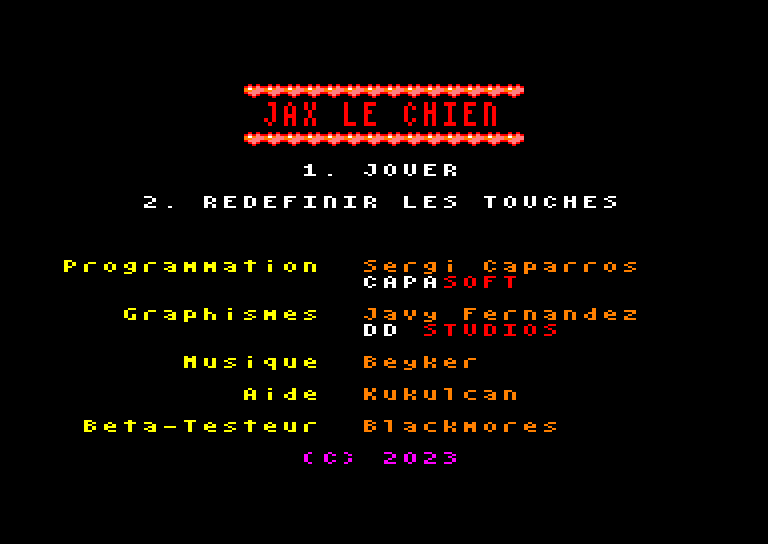 Amstrad CPC, Jax The Dog